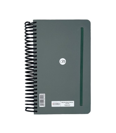 تقویم سال 1404 فنری اروپایی جلد سخت دات نوت - طرح 2