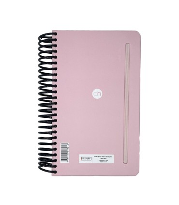 تقویم سال 1404 فنری اروپایی جلد سخت دات نوت - طرح 3