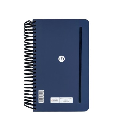 تقویم سال 1404 فنری اروپایی جلد سخت دات نوت - طرح 4