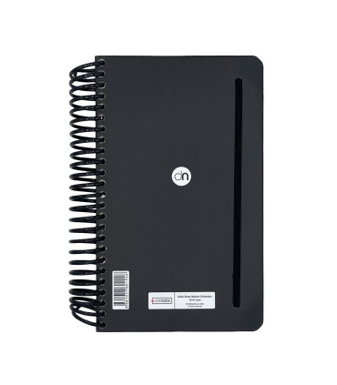 تقویم سال 1404 فنری اروپایی جلد سخت دات نوت - طرح 5