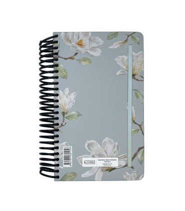 تقویم سال 1404 فنری اروپایی جلد سخت دات نوت - طرح 8