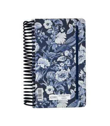 تقویم سال 1404 فنری اروپایی جلد سخت دات نوت - طرح 11