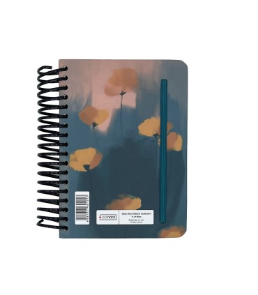 تقویم سال 1404 فنری پالتویی جلد سخت دات نوت - طرح 10