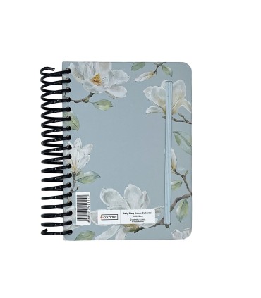 تقویم سال 1404 فنری پالتویی جلد سخت دات نوت - طرح 12