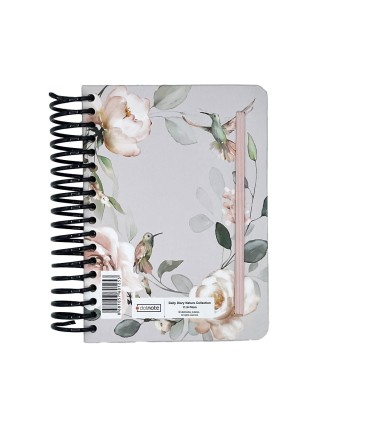 تقویم سال 1404 فنری پالتویی جلد سخت دات نوت - طرح 13