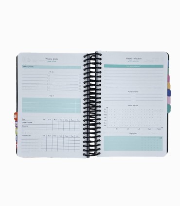 قیمت و خرید پلنر سالیانه تاریخ دار 1404 دات نوت - طرح 8