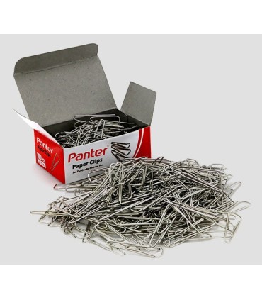 قیمت و خرید گیره کاغذ نقره ای پنتر31 میلیمتری- بسته 100 عددی کد PC 102