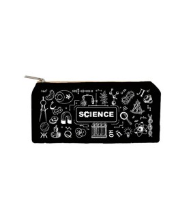 زیپ کیف دات نوت مدل Science سایز B5 رنگ مشکی