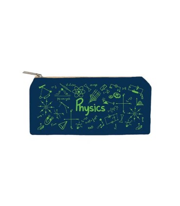 زیپ کیف دات نوت مدل Physics سایز B5 رنگ سرمه ای