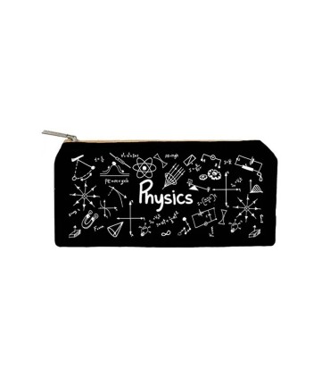 زیپ کیف دات نوت مدل Physics سایز B5 رنگ مشکی