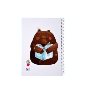 دفتر نقاشی فانتزی 60 برگ سیمی الیپون - کد 2551581