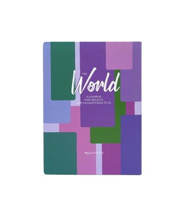 دفتر کلاسور 26 حلقه 100 برگ پیل- طرح World