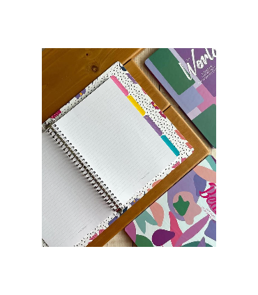 دفتر کلاسور 26 حلقه 100 برگ پیل