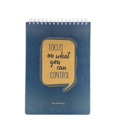 دفتر یادداشت پیل سایز A4 مدل گیومه طرح Focus