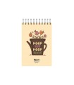 دفتر یادداشت فانتزی 80 برگ سیمی الیپون - کد 2621365