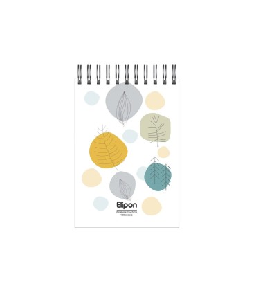 دفتر یادداشت فانتزی 80 برگ سیمی الیپون - کد 2621370