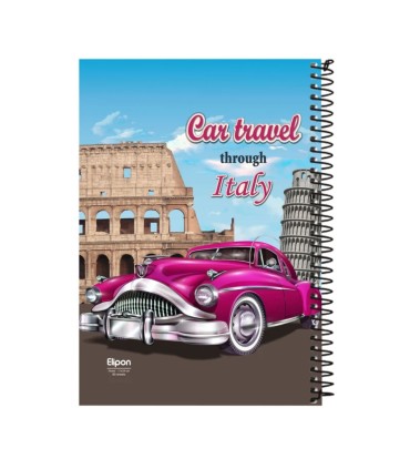 دفتر 80 برگ وزیری سیمی کلاسیک الیپون - کد 2311556