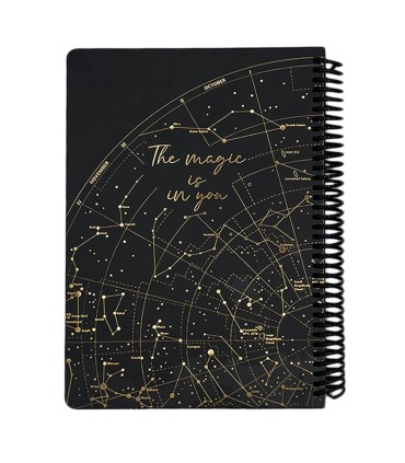 دفتر کلاسیک پریمیوم 100 برگ جلد سخت دات نوت - طرح 5