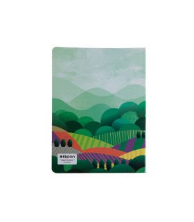 دفتر 60 برگ وزیری شومیز کلاسیک الیپون - کد 2152218