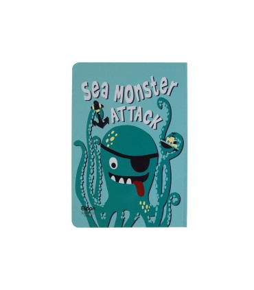 دفتر 60 برگ وزیری شومیز فانتزی الیپون - کد 2201241