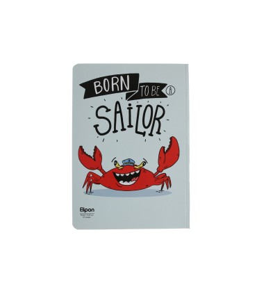 دفتر 60 برگ وزیری شومیز فانتزی الیپون - کد 2201238