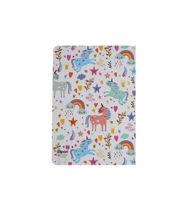 دفتر 60 برگ وزیری شومیز فانتزی الیپون - کد 2201218