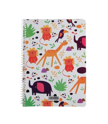 دفتر 60 برگ وزیری سیمی فانتزی الیپون - کد 2231225