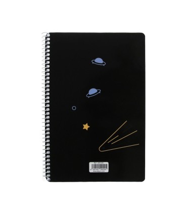 دفتر 60 برگ وزیری سیمی فانتزی الیپون - کد 2231321