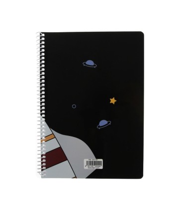 دفتر 60 برگ وزیری سیمی فانتزی الیپون - کد 2231321