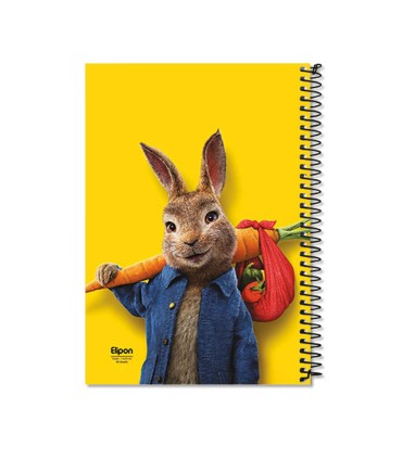 دفتر 40 برگ وزیری سیمی فانتزی الیپون - کد 2121524