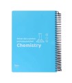 دفتر 200 برگ رحلی سیمی الیپون طرح Chemistry