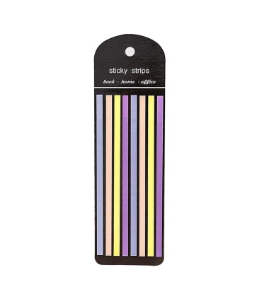 استیکی نوت شفاف مدل هایلایتر نواری - طرح 2