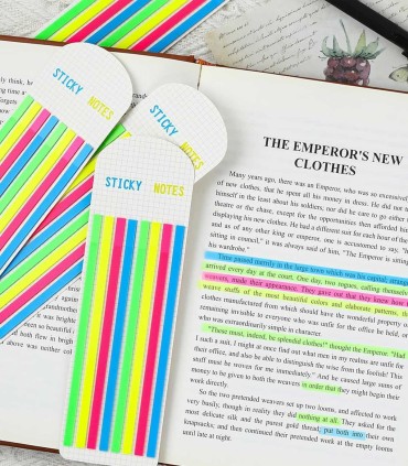 استیکی نوت شفاف مدل هایلایتر نواری