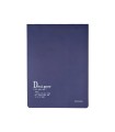 دفتر طراحی پیل مدل کانسپت طرح Designer سایز A4 - رنگ سرمه ای