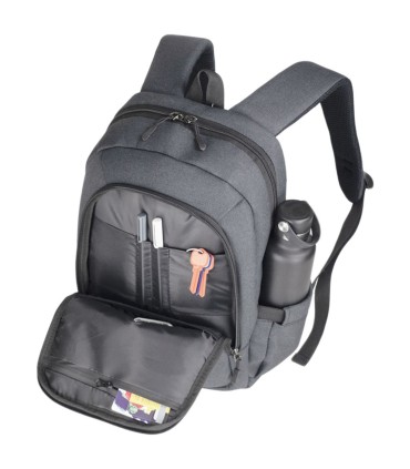 کوله پشتی لپ تاپ KULE مدل KL-15011 مناسب برای لپ تاپ 15.6 اینچی طوسی