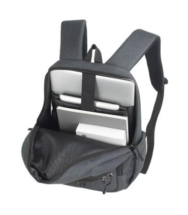 کوله پشتی لپ تاپ KULE مدل KL-15011 مناسب برای لپ تاپ 15.6 اینچی طوسی