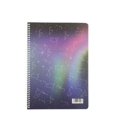 دفتر وزیری فانتزی 80 برگ سم SAM-فضانورد موج سوار