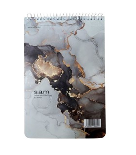 دفتر یادداشت سم با پرفراژ 22×15 سیم از 15 طرح سرامیک