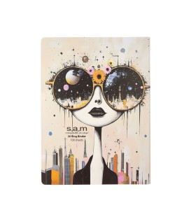 کلاسور 100 برگ 26 حلقه سم - طرح دیدگاه