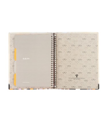 کلاسور 100 برگ 26 حلقه سم - طرح دیدگاه