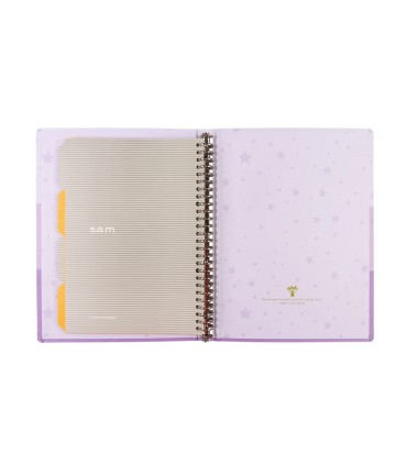 کلاسور 100 برگ 26 حلقه سم - طرح ستاره