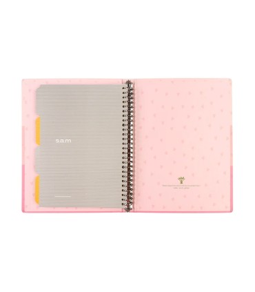 کلاسور 100 برگ 26 حلقه سم - طرح قلب