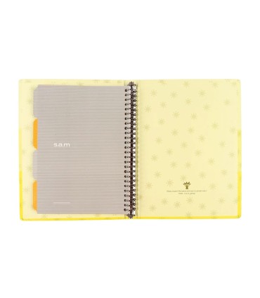 کلاسور 100 برگ 26 حلقه سم - طرح خورشید