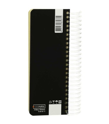 دفتر سیمی TO-DO دات نوت 120 برگ طرح Do More Of What Makes You Happy