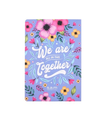 دفتر شومیز فانتزی 100 برگ سم- طرح Together