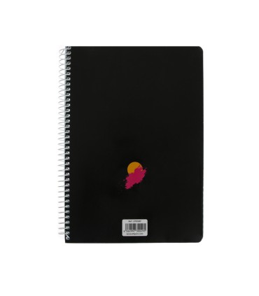 دفتر 100 برگ وزیری سیمی مجلد الیپون - کد 2781287