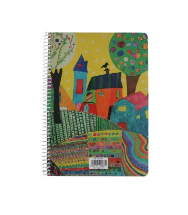 دفتر 100 برگ وزیری سیمی مجلد الیپون - کد 2411601