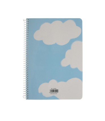 دفتر 100 برگ وزیری سیمی مجلد الیپون - کد 2781290