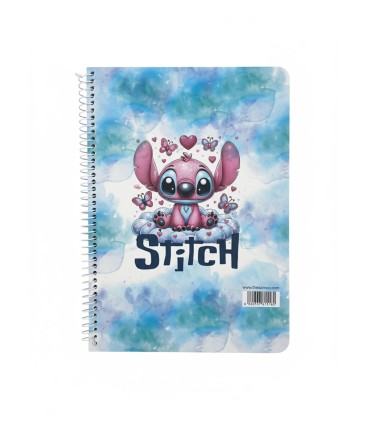 دفترسیمی وزیری فانتزی 80 برگ سم- طرح Stitch