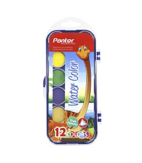 آبرنگ 12 رنگ Toucan Design پنتر - کد PWC103